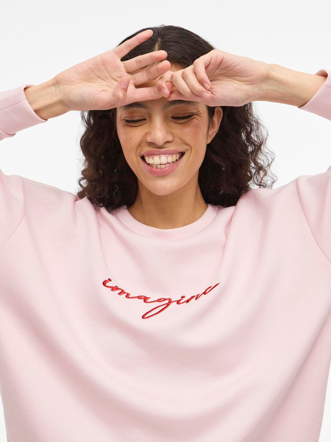 VISIFFI Sweatshirt - Cherry Blossom - VERO MODA & VILA Bergvik